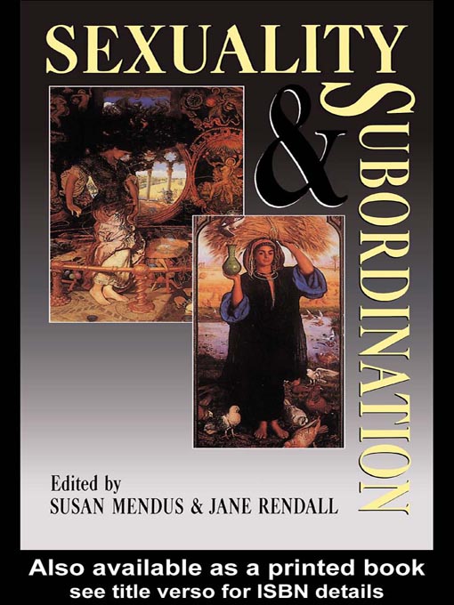 Title details for Sexuality and Subordination by Susan Mendus - Available